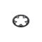 Q-Parts - 54T Chain ring + Guard - Black